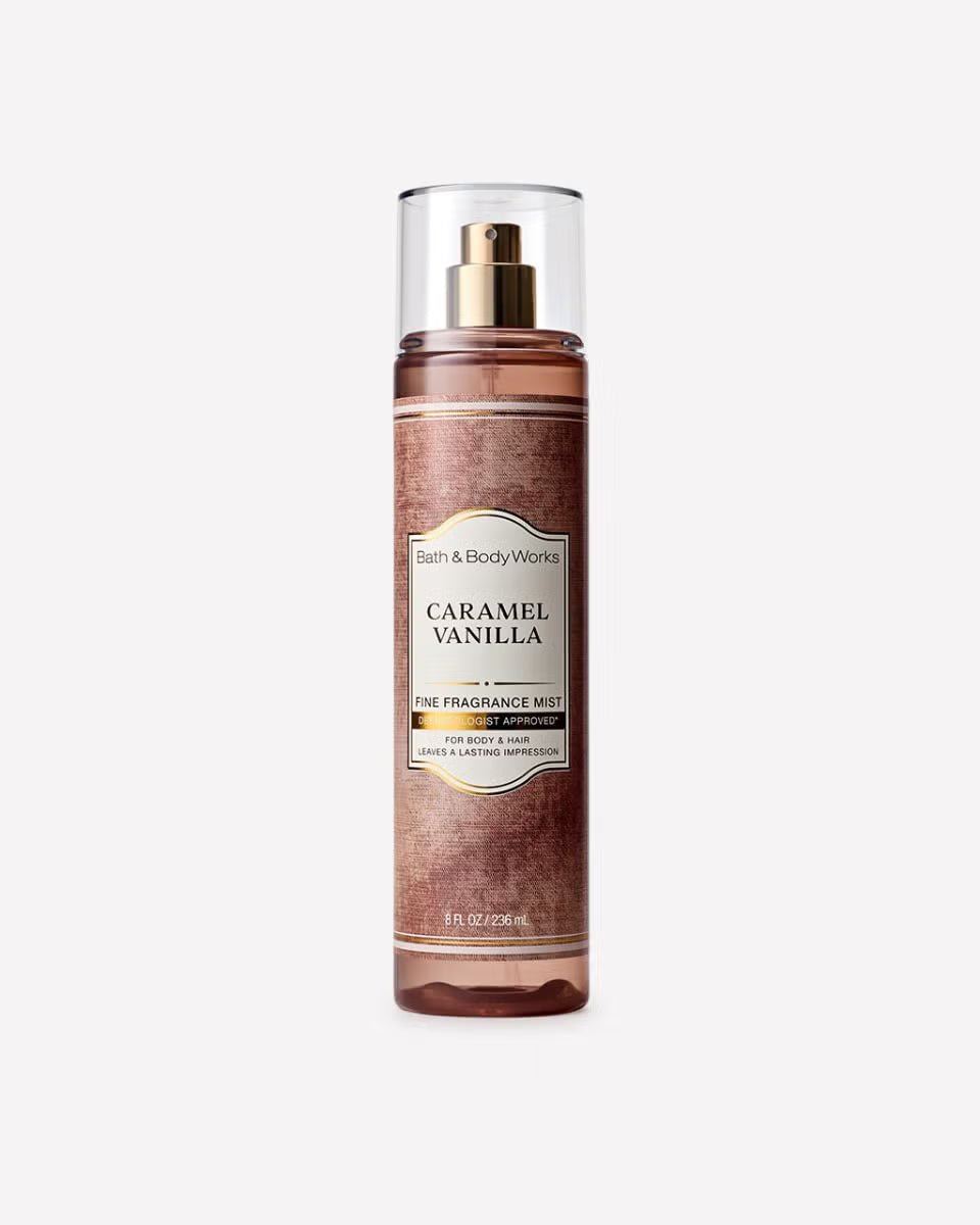 Bath& Body works Caramel vanilla body mist