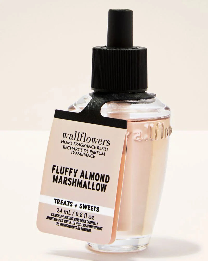 Bath & Body works Fluffy Almond Marshmallow Wallflower Refill