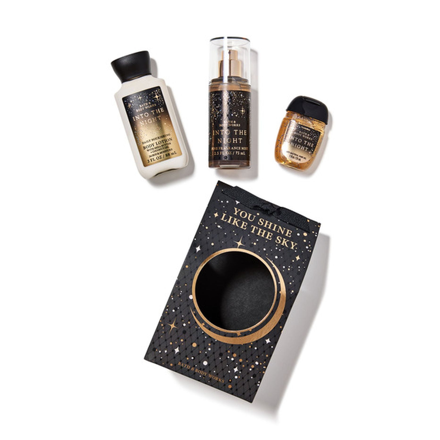 Bath & Body Works Into the Night Minis Sanitizer mini gift sets