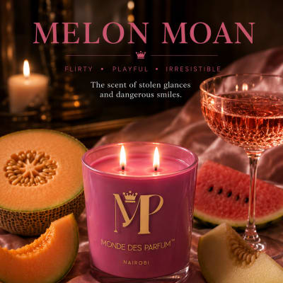 Monde Des Parfum Melon Moan Single wicks