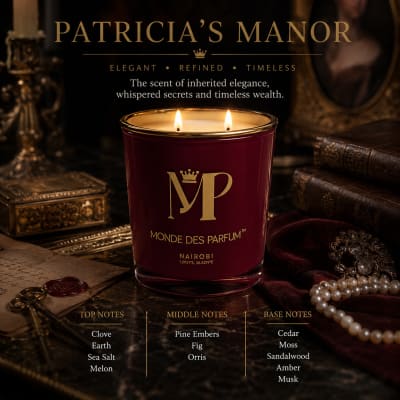 Monde Des Parfum Patricia's Manor Single wicks