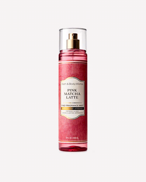 Bath & Body Works Pink Matcha Latte Body Mists