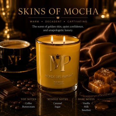 Monde Des Parfum Skins of Mocha Single wicks