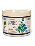 Bath & Body Works Sweater Weather 3 wick candle