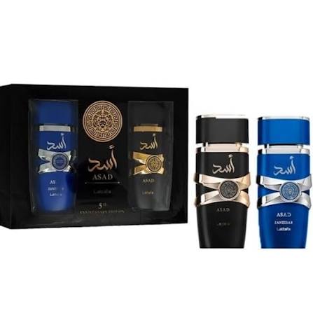 Lattafa Asad Men's gift set Cologne Gift Set