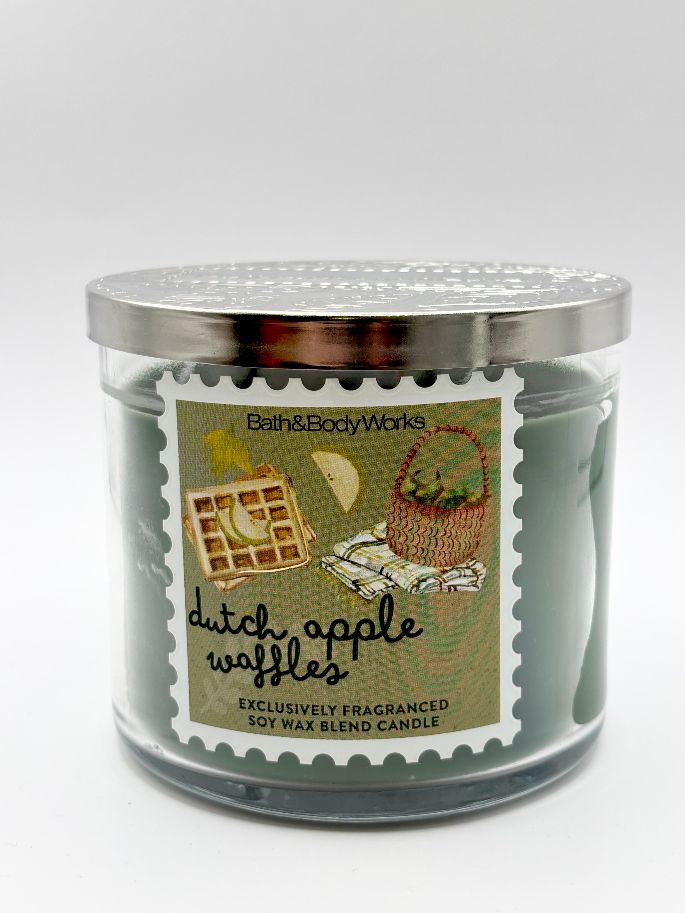 Bath & Body Works Dutch Apple Waffles 3-Wick Candle
