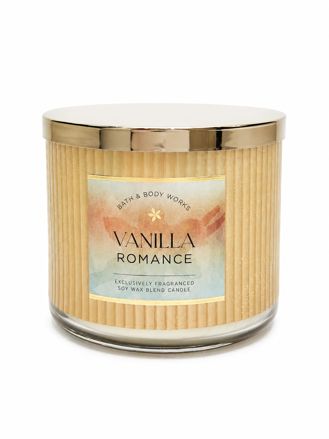 Bath & Body works Vanilla romance 3 wick candle