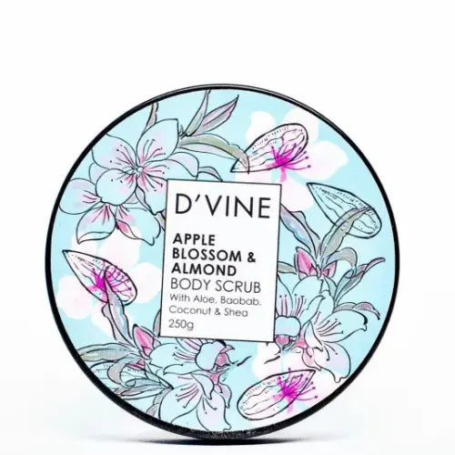 D'vine Apple Blossom Body Scrub 250ml