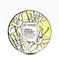 D'vine Vanilla Blossom & Coconut Body Butter & Scrub Set 100mg 250g