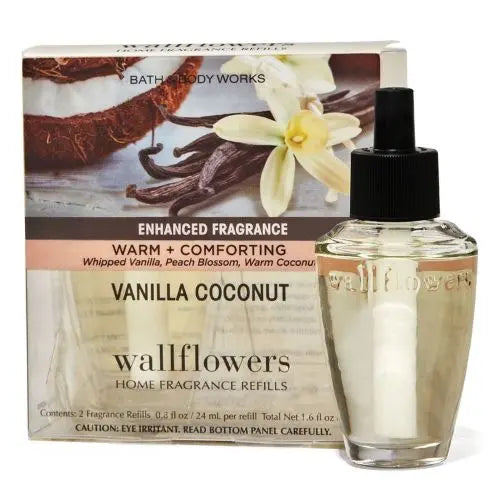 Bath & Body Works Vanilla Coconut Wallflower Refill