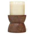 Bath & Body Works Woodgrain Pedestal Candle Holder