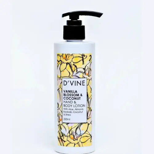 D'vine Vanilla Blossom & Coconut Body Lotion 250ml