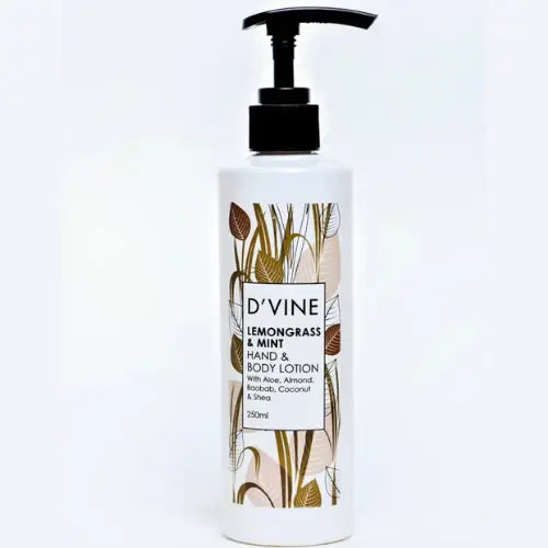 D'vine Lemongrass & Mint 250ml Body Lotion
