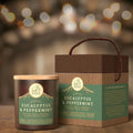 The Gift Barn Eucalyptus & Peppermint Double wicks