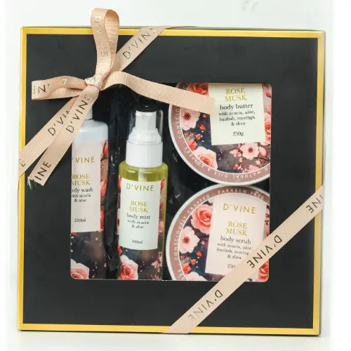 D'vine Rose Musk Large Gift Set 250g
