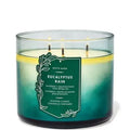 Bath & Body Works Eucalyptus Rain 3 Wick candles