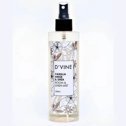 D'vine Vanilla Anise & Shea Room/ Linen Mists 250ml