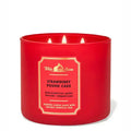 Bath & Body Works Strawberry Pound Cake 3 Wick candles