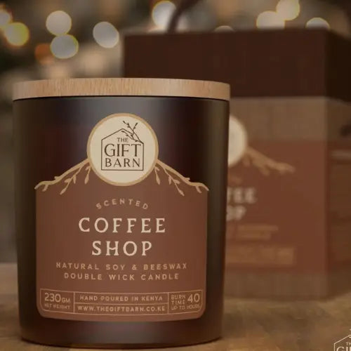 The Gift Barn Coffee Shop Double wicks