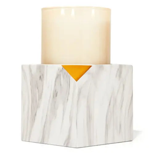 Bath & Body Works Cut Out Corner Pedestal Candle Holder