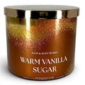 Bath & body works warm vanilla sugar 3 wick candle