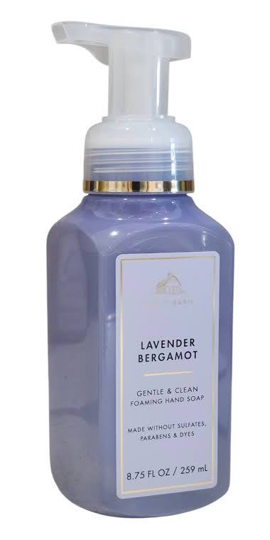 Bath and Body works Lavender Bergamot  Foaming hand soap