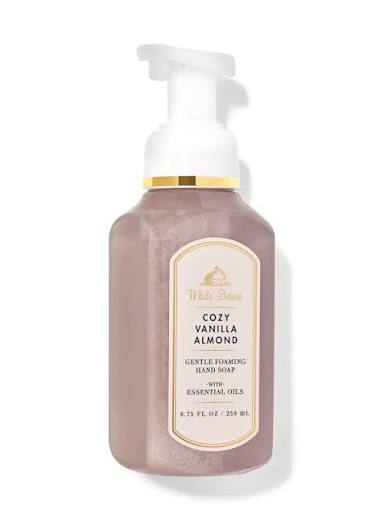 Bath and Body works Cozy vanilla almond Foaming hand soap
