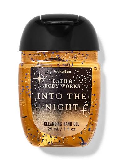 Bath & body works into the night sanitizer