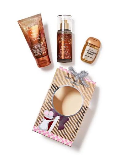 Bath & Body Works warm vanilla sugar Sanitizer mini gift sets