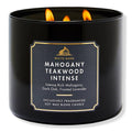 Bath & body works mahogany teakwood intense 3 wick candle