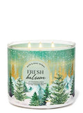 Bath & body works fresh balsam 3 wick candle