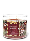 Bath & body works hot cocoa cream wick candle