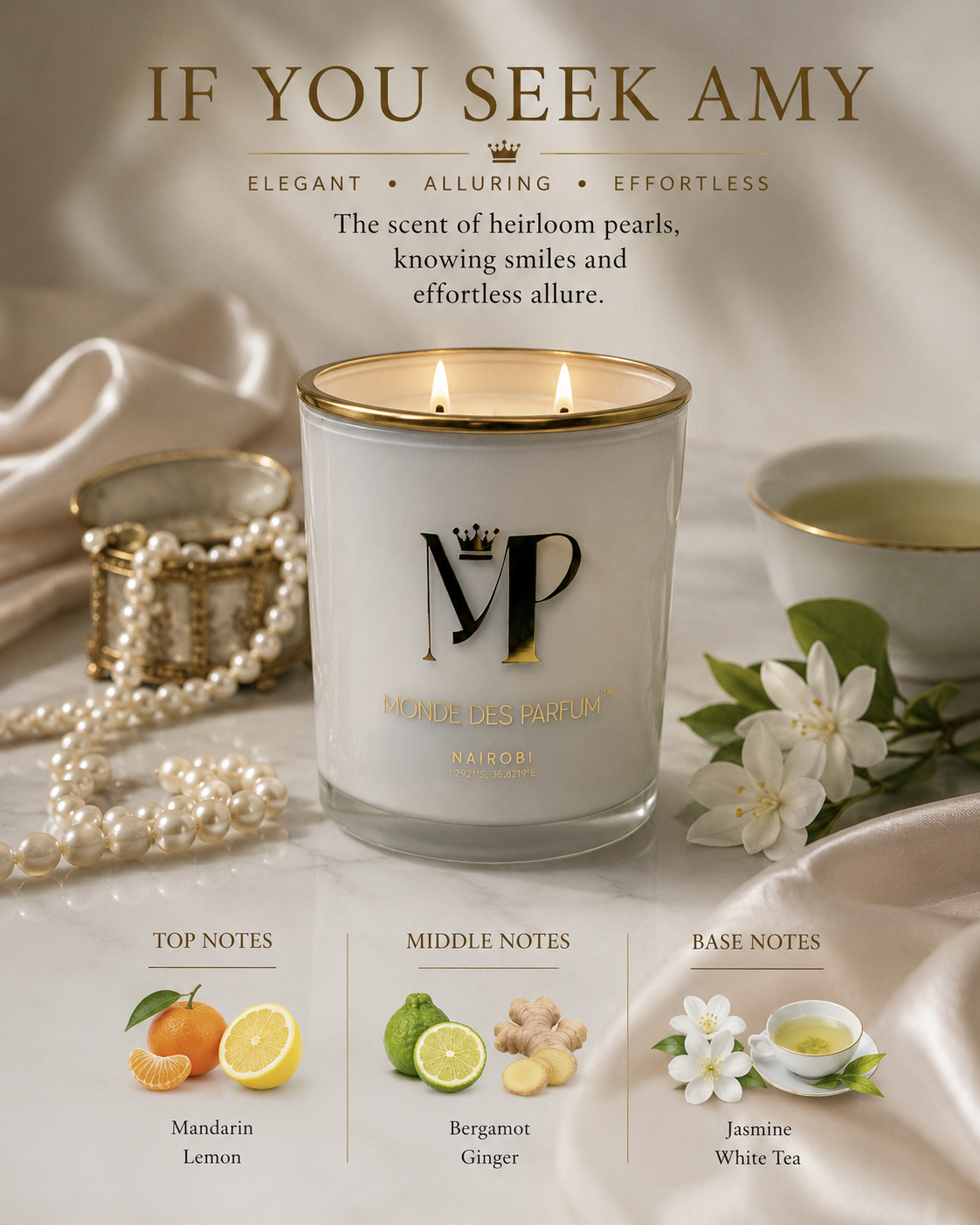 Monde Des Parfum If You Seek Amy Single wicks