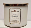 Bath& Body works White Gardenia 3 wick candle