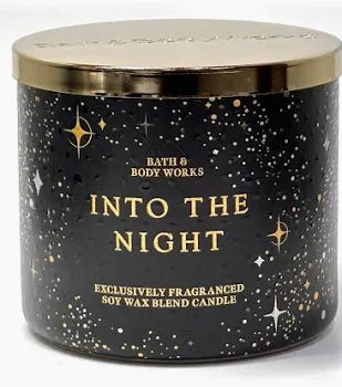 Bath& Body works Into the night 3 wick candle