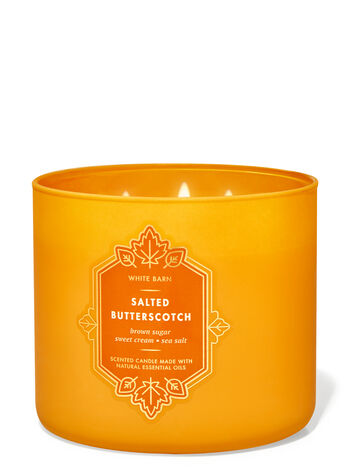 Salted Butterscotch 3 Wick Candle