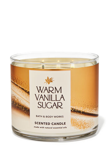 Warm Vanilla Sugar 3 Wick Candle