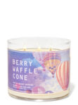 Berry Waffle Cone 3 Wick Candle