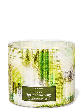 Fresh Spring Morning 3 Wick Candle