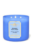 Midnight Blue Citrus 3 Wick Candle