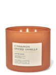 Cinnamon Spiced Vanilla 3 Wick Candle