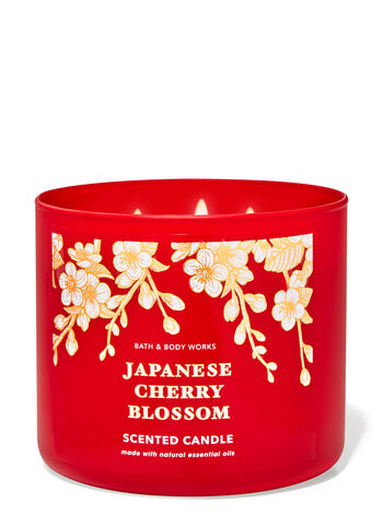 Japanese Cherry Blossom 3 Wick Candle