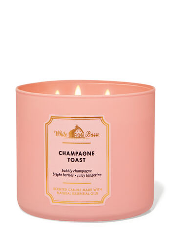 Champagne Toast 3 Wick Candle