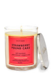 Strawberry Pound Cake 8oz Single Wick Candle