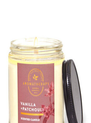 Vanilla Patchouli Single Wick Candle Refill