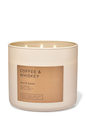 Coffee Whiskey 3 Wick Candle