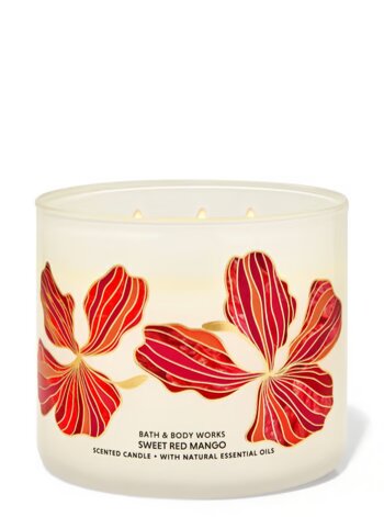 Sweet Red Mango 3 Wick Candle