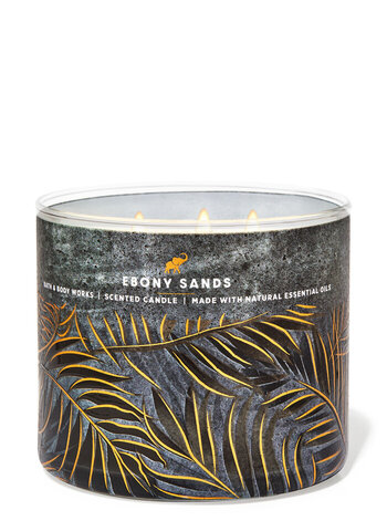 Ebony Sands 3 Wick Candle