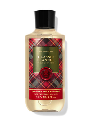 Classic Flannel Shower Gel