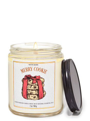 Merry Cookie Single Wick Candle Refill